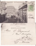 Bucuresti -Calea Victoriei si Piata Sarindar-clasica-magazine, Saraga