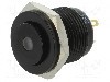Intrerupator anti-vandalism, OFF-(ON), &Oslash;16mm, ONPOW, GQ16PH-10D/J/Y/24V/A