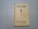 POEME STRAINE - George Murnu (talmacite de:) - Casei Scoalelor, 1928, 157 p.