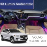 Kit lumini ambientale Volvo XC60 2018-2022, control din telefon sau sistem original