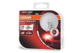 SET 2 BECURI 12V H11 55 W NIGHT BREAKER SILVER +100% OSRAM