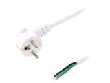 Cablu 3x1mm2 CEE 7/7 ştecăr unghi 5m PVC