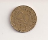 Moneda Franta - 20 Centimes 1970 v1, Europa
