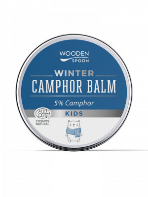 Balsam de iarna cu camfor 5% pentru copii, bio, 60ml, Wooden Spoon foto