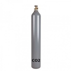 Butelie metalica 10L 200 Bar gri cu 7.5kg CO2