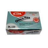 Ace cu gamalie CNX DL123, metalice, 28mm, argintii, cutie 20g