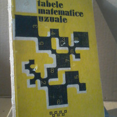 E. Rogai - Tabele matematice uzuale