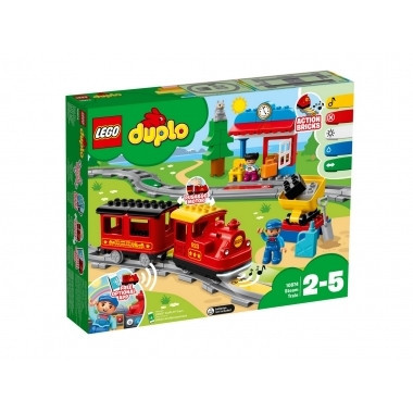 Lego Duplo - tren cu aburi 10874 foto