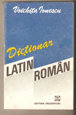 Dictionar latin-roman foto