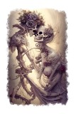 Sticker decorativ, Iubire Eterna, Alb, 85 cm, 9172ST