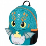 Ghiozdan Mini Dear Friends, dimensiune 26 x 20 x 15 cm, motiv Dragon Ace, Special Edition