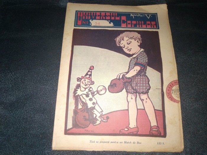 REVISTA UNIVERSUL COPIILOR NR 24 1929
