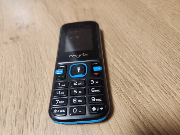 Telefon Myria Endless Power U1 MY9067BL , Dual SIM, 2G, Black-Blue, Second-Hand