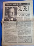 ziarul cuget ianuarie 1994 - cine a hotarat executia maresalului antonescu , mesajul regelui mihai catre tara