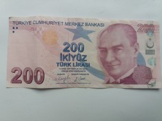 Turcia 200 Lire 2009 foto