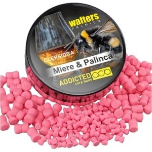 Wafters ADDICTED CARP BAITS Clepsidra Premium, Miere Palinca, 8mm, 40ml