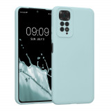 Husa Kwmobile pentru Xiaomi Redmi Note 11/Redmi Note 11s, Silicon, Verde, 57918.71, Carcasa