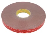 Bandă adezivă acrilică gri 25mm x 33m 3M VHB