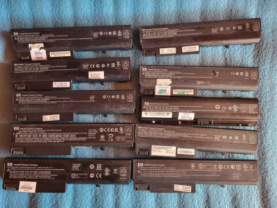 lot 10 baterii HP - diverse modele - foto