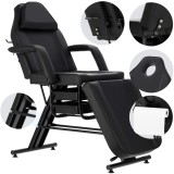 Scaun cosmetic cu tăvi negre pat șezlong SPA tatuaj tattoo