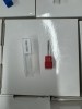 Bit de diamant pentru cuticulă, con rotunjit, br&acirc;u roșu 850/023R
