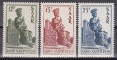 SAAR 1950 - Anul Sf&acirc;nt, Cota 18.50 EURO, MNH