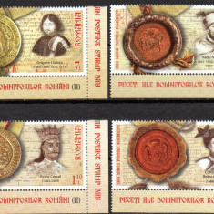 ROMANIA 2021, Ziua Marcii Postale - Peceti ale Domnitorilor Romani, MNH, 2330