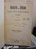 Ratecirile lui Odysseu poema epico-traditionaria in 15 canturi dupa Homeru (traduse in versuri) - Sim P. Simonu