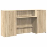 Cumpara ieftin Birou de receptie Stejar Sonoma 200x50x103,5 cm Lemn prelucrat