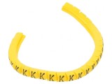 Markere Galbene PVC 1,3-3mm pentru Marcaj