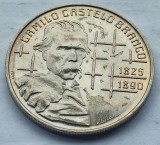 458. Moneda Portugalia 100 escudos 1990 (Camilo Castelo Branco)