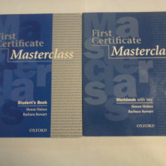First Certificate MASTERCLASS * Student's Book and Workbook with key (+ CD) - Simon Haines * Barbara Stewart