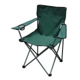 Scaun pliabil pescuit, camping, gradina 53x53x90cm - verde, Strend Pro