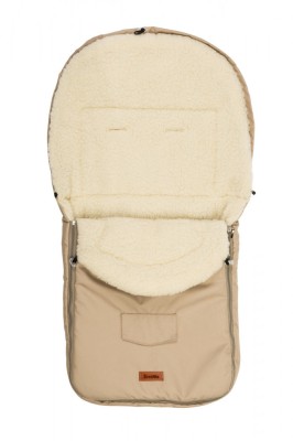 Sac de iarna Sensillo lana Cappuccino 95x40 cm foto