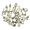 Set 40 Chei Decorative Aurii, Aliaj Zinc, Diverse Dimensiuni - Bricolaj, Bijuterii, Accesorii