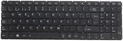 Tastatura laptop noua Toshiba Satellite L50-B S50-B L50D-B L50T-B L50DT-B L55D-B S55-B S55T-B 5SSD-B Black without Frame Win 8 Layout UK foto