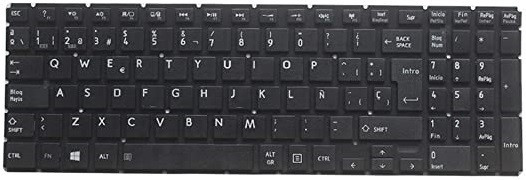 Tastatura laptop noua Toshiba Satellite L50-B S50-B L50D-B L50T-B L50DT-B L55D-B S55-B S55T-B 5SSD-B Black without Frame Win 8 Layout UK