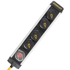 Prelungitor de exterior, 4 socluri cu protectie, 3200W, lungime 2 m, IP44 foto
