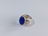 Inel din argint cu lapis lazuli #10048