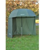 Umbrella Mivardi Green PVC Cu side cover 2.50m