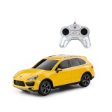 Masina cu telecomanda Rastar Porsche Cayenne Turbo, 1:24, Galben, Maisto