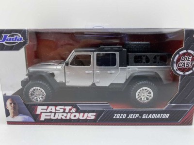 Macheta metal Jeep Gladiator Fast and Furious gri foto