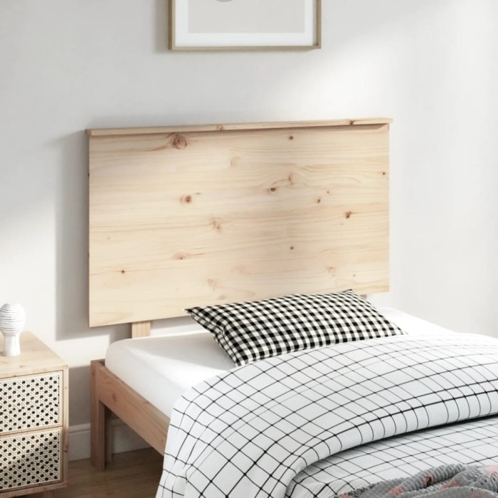 vidaXL Tăblie de pat, 104x6x82,5 cm, lemn masiv de pin 819155