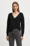 Morgan pulover MYUYAN femei, culoarea negru, light, MYUYAN