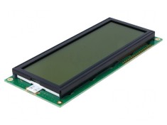 Afișaj LCD Alfanumeric 20x4 Galben-Verde LED