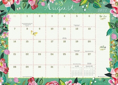 Katie Daisy 2022-2023 Desk Pad Calendar foto