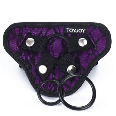 Hamuri pentru dildo - ToyJoy Get Real Ham Strap-on cu Dantela Moale si Confortabil Joc Placerea Jocului de Roluri cu Partenerul Tau foto