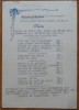 Meniu, Cercul Ziaristilor Bucuresti, Restaurant Iordache, 1932, Revelion