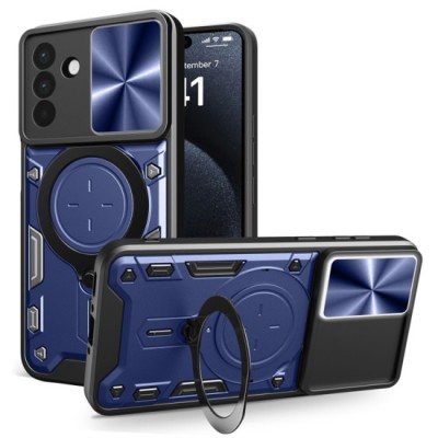 Husa pentru Samsung Galaxy A56 5G - Techsuit CamGuard Pro - Blue foto