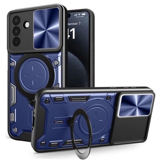 Husa pentru Samsung Galaxy A56 5G - Techsuit CamGuard Pro - Blue